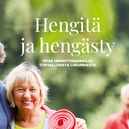 Hengitä ja hengästy -oppaan kansikuva